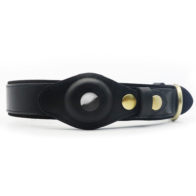 new genuine leather pet collar durable 