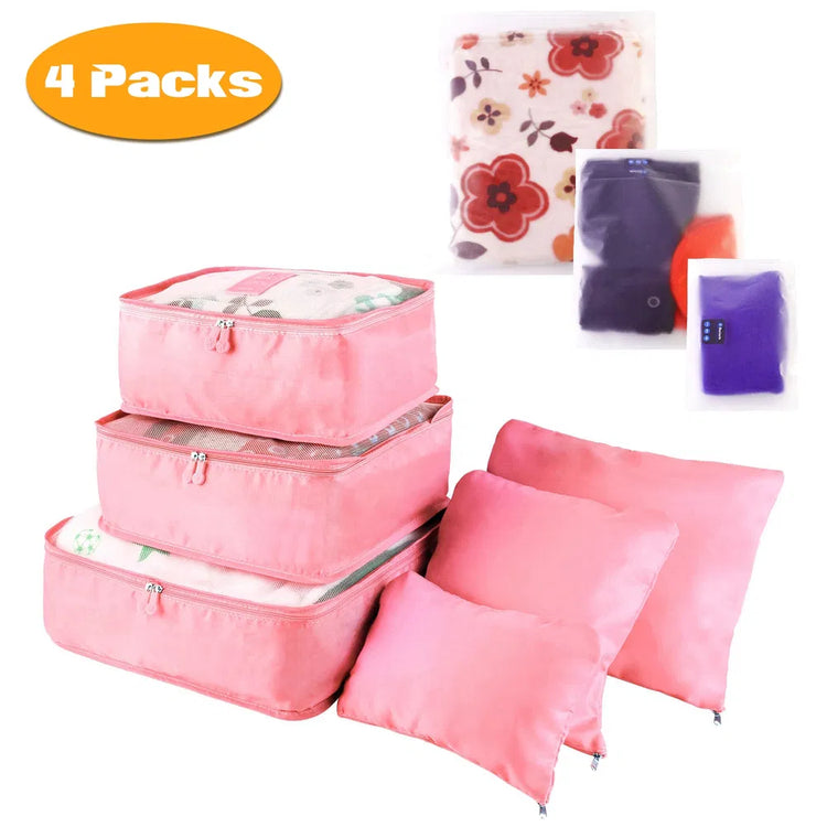 9pcs clothes storage bags water resistant