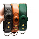 new genuine leather pet collar durable 