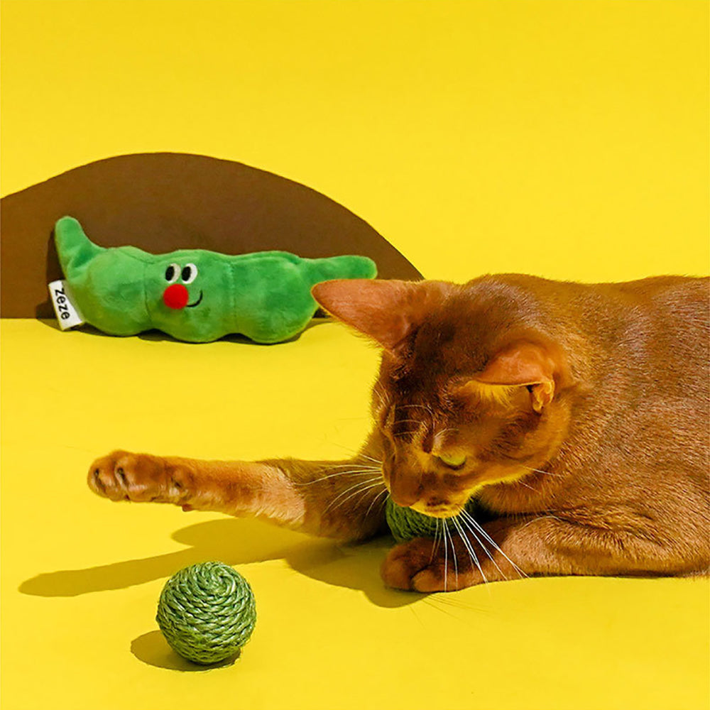 3PCS Cat Toy Balls Interactive Pet Play