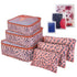 9pcs clothes storage bags water resistant