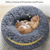 40-90cm round pet bed for large dog