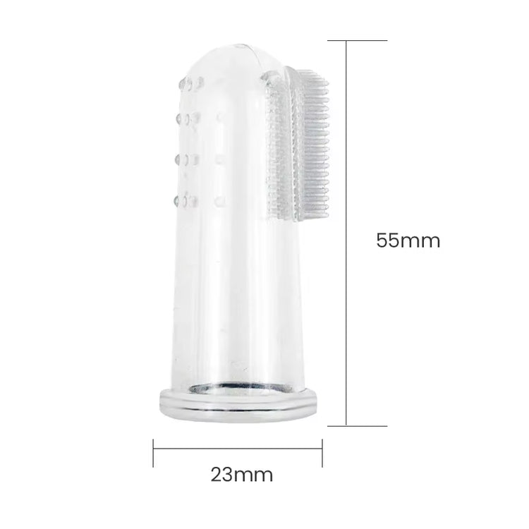 super soft pet finger toothbrush teddy