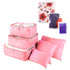 9pcs clothes storage bags water resistant