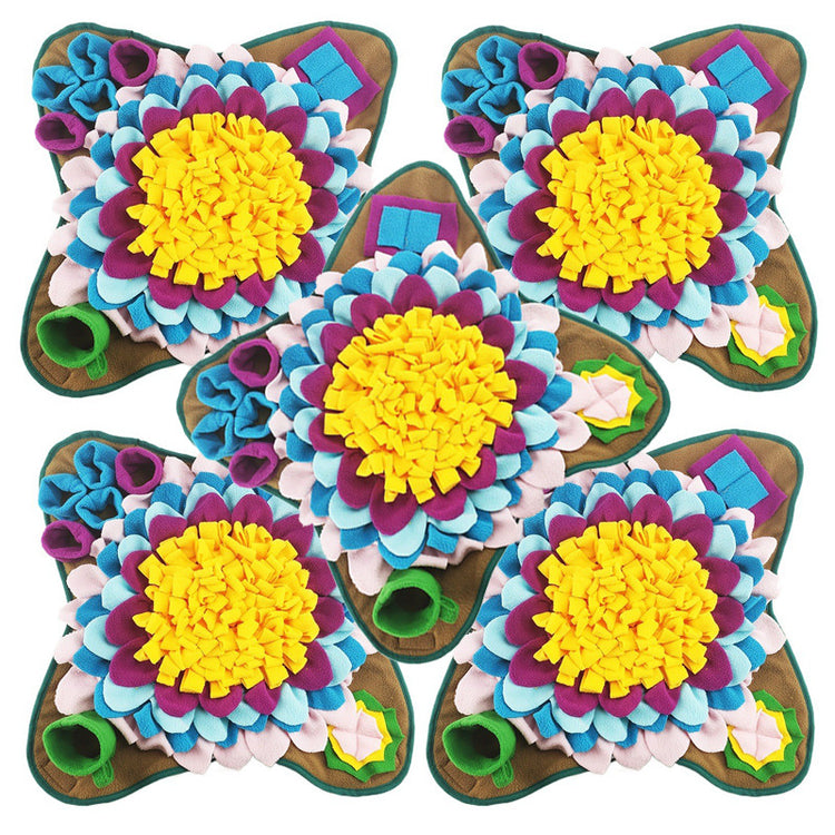 pet plush toy pad dog training food 