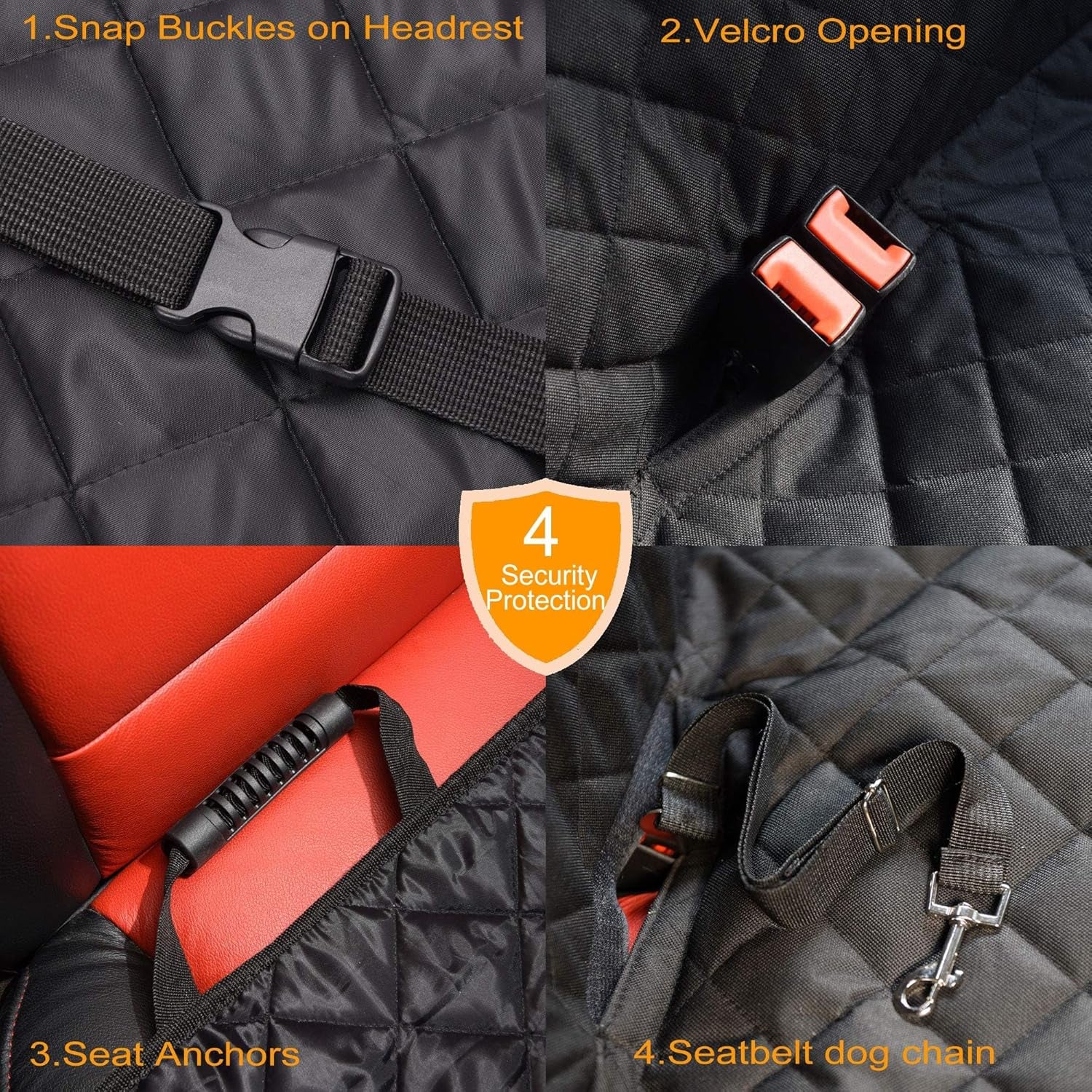 Waterproof Universal Fit Dog Car Seat