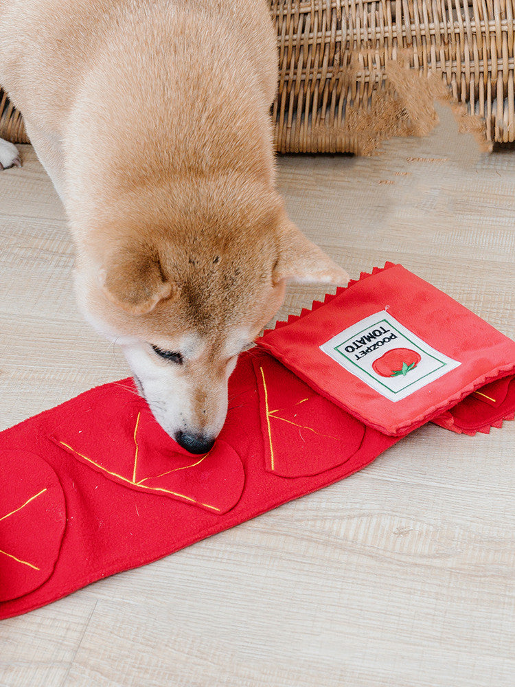 dog puzzle feeding pad relief artifact